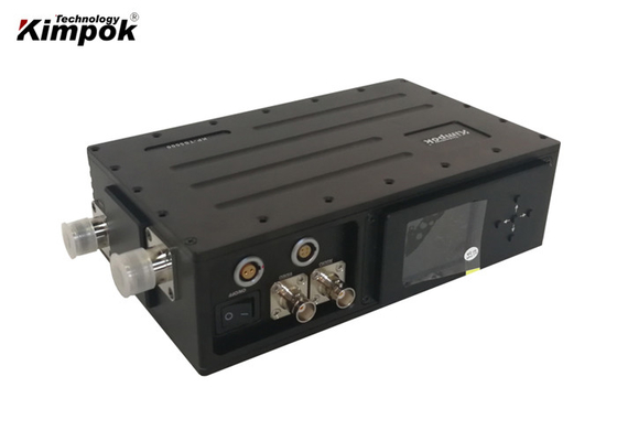 передатчик 3-5km COFDM беспроводной видео- с двухсторонним аудио и шифрованием AES