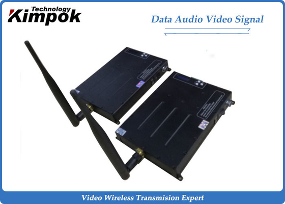 Локальные сети беспроводного видео- передатчика долгосрочные DC12V RJ45 IP COFDM