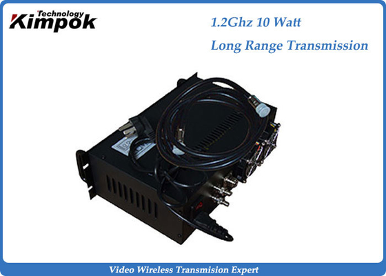 10W вес AC 220V 3168g передатчика CCTV долгосрочный HD видео-