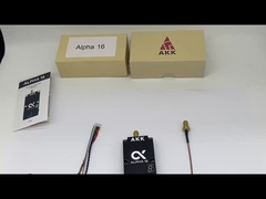 AKK Alpha16 Беспроводной видеопередатчик 5.8G 16W FPV VTX 96CH для передачи изображения с RC дрона