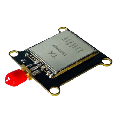 Беспроводной видеопередатчик для FPV-дрона 1.2 ГГц, 1.2G 1.6 Вт RF Power VTX, 8 каналов