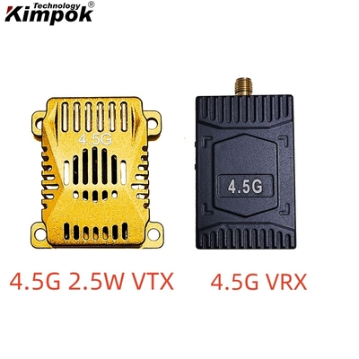 2.5W мощность передачи 4.5G аналоговый видеопередатчик и приемник для 1 Vp-p FM аудио видео выход