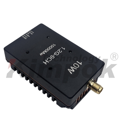 40 км длинной дальности беспроводной VTX 1.2Ghz 10W UAV видеопередатчик FPV VTX Video Link 9CH