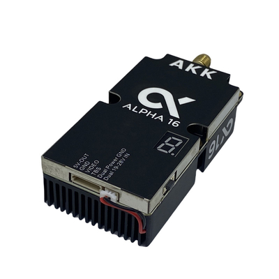 AKK Alpha16 Беспроводной видеопередатчик 5.8G 16W FPV VTX 96CH для передачи изображения с RC дрона