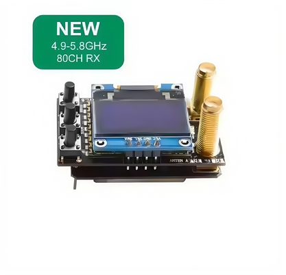 AKK Diversity RX 4.9G to5.8G FPV VRX Беспроводной видеоприемник 80CH для RC FPV Racing Drones