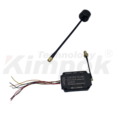 3.3G 3.5W FPV видеопередатчик для БПЛА, 3.3 ГГц VTX с IRC 24CH 25 мВт/2000 мВт/3500 мВт FPV VTX модуль