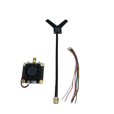 2.2G 1.6W беспилотный аналоговый видеопередатчик 2.2Ghz FPV VTX Дальняя видеопередача
