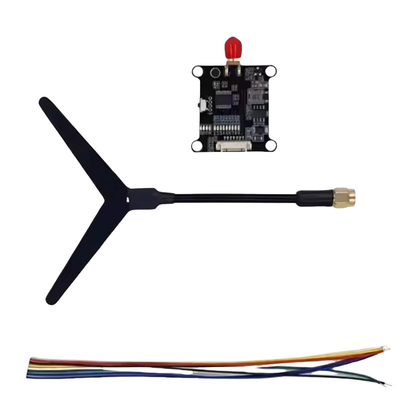 Беспроводной видеопередатчик для FPV-дрона 1.2 ГГц, 1.2G 1.6 Вт RF Power VTX, 8 каналов