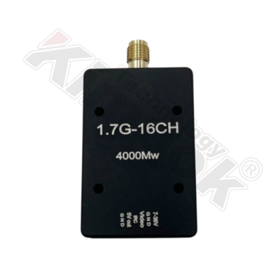 1.7Ghz 4W FPV аналоговый видеопередатчик с беспроводным VTX дальнего радиуса действия для UAV Video TX
