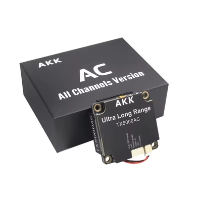 Видеопередатчик беспилотного летательного аппарата AKK 5W FPV VTX 96CH Видеопередатчик поддерживает смарт-аудио-видеосвязь