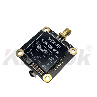 1.7G VTX 1.9G VTX 6W Беспроводной видеопередатчик 20 км Дальняя передача изображения