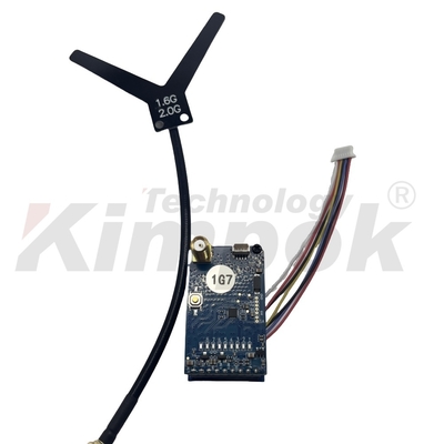 FPV видеоприемник 1.7G VRX Поддержка FPV очков для FPV VTX аналогового приемного модуля