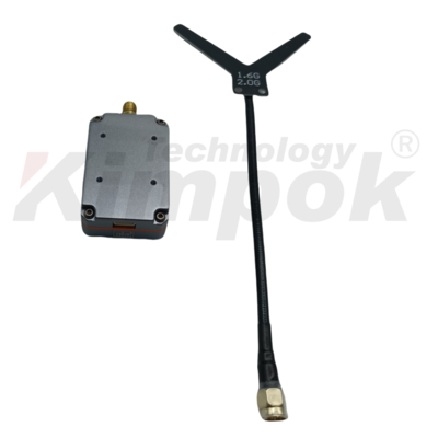 1.7Ghz VTX Беспроводная беспилотная аппаратура видеопередатчик поддержка IRC Tramp Video Link 4W RF Power VTX