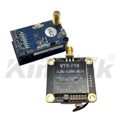 Видеопередатчик FPV 2.2G 4.5W БПЛА VTX беспилотный летательный аппарат Дополнительные принадлежности Длиннополосный беспилотный летательный аппарат VTX VRX